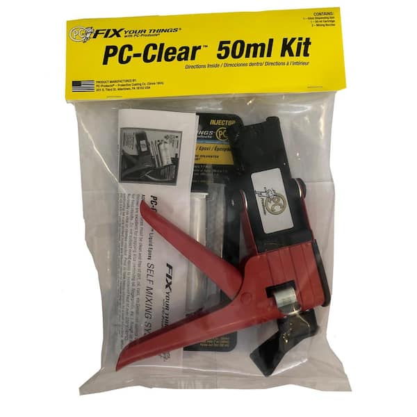 PC Products 1.69 oz. PC-Clear Liquid Epoxy Kit 075036 - The Home Depot