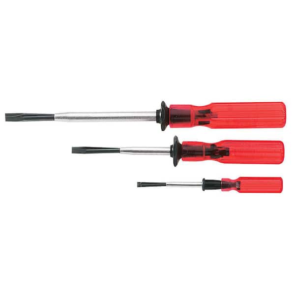 Klein Tools 3-Piece Screw-Holding Screwdriver Set SK234 - The Home