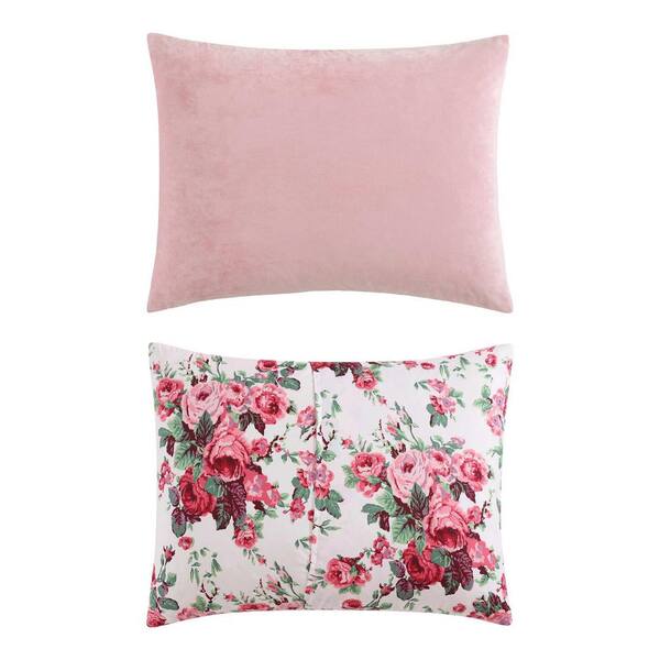 Betsey Johnson - Dekbedovertrekset, superzacht satijnen beddengoed met bijpassende shams, hoekbanden aan de binnenkant voor een veilige pasvorm (Pastel Ombre Purple, King