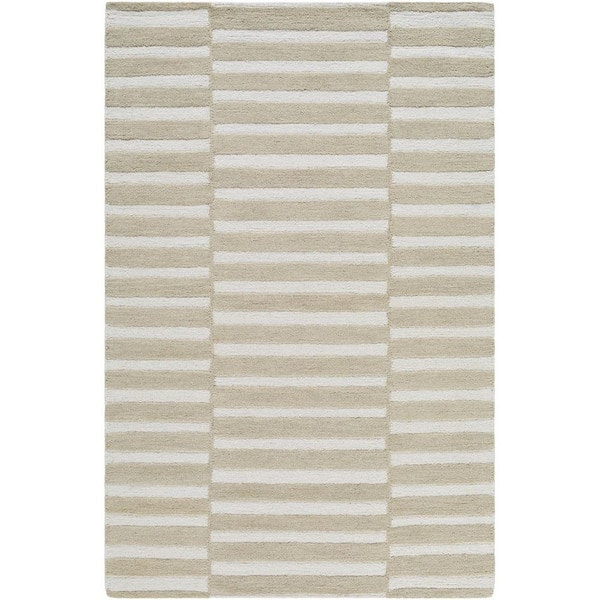 Our PNW Home Idaho Modern, Taupe 3 ft. x 8 ft. Area Rug