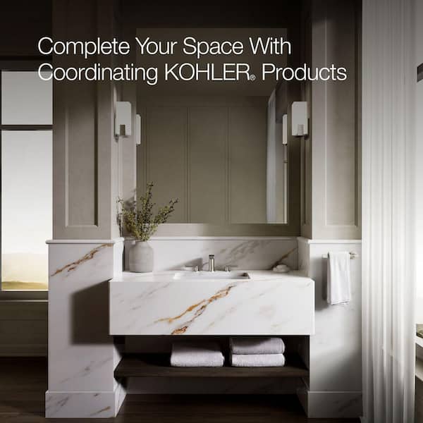 KOHLER Ladena 20-7/8 in. Undermount Bathroom Sink with Glazed