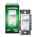Skylark Contour LED+ Dimmer Switch for LED and Incandescent Bulbs, 150-Watt/Single-Pole or 3-Way, White (CTCL-153PR-WH)
