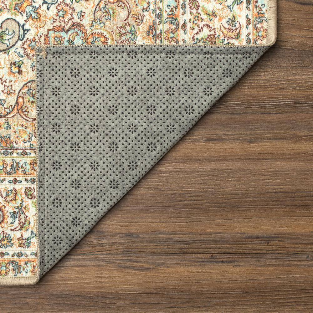 Kenya Beige 5' x 7' Flat Woven Synthetic Rug