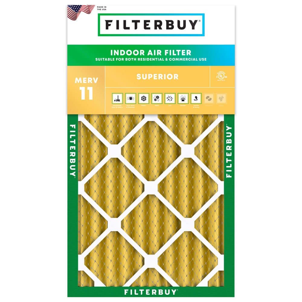 10 in. x 25 in. x 4 in. MERV 11 (FPR 7) Allergen Defense Pleated HVAC AC Furnace Air Filters Replacement (1-Pack) price history on PriceWatchPro