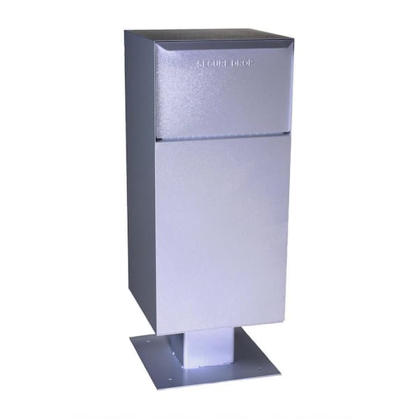 dVault Deposit Vault with Pedestal in Gray