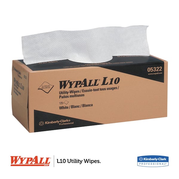 L40 Towels, Pro Towels, 12 x 23, White, 45/Box, 12 Boxes/Carton