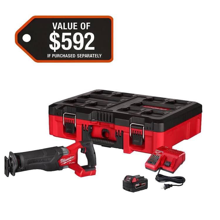Milwaukee M18 FUEL18V Lithium-Ion Brushless Cordless SAWZALL Reciprocating Saw