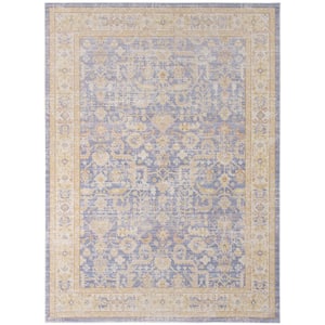 Century Lavender 5.03 ft. x 7.03 ft. Classic Polyester Area Rug