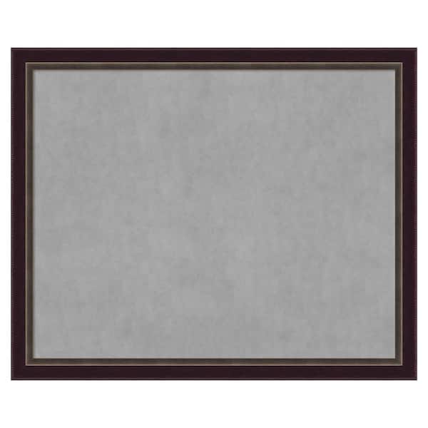 Amanti Art Signore Bronze 44 in. x 36 in Framed Magnetic Board