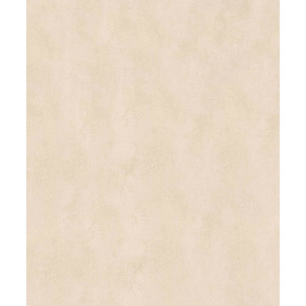 Textures Collection Beige Plain Texture Matte Finish Vinyl on Non-Woven Non