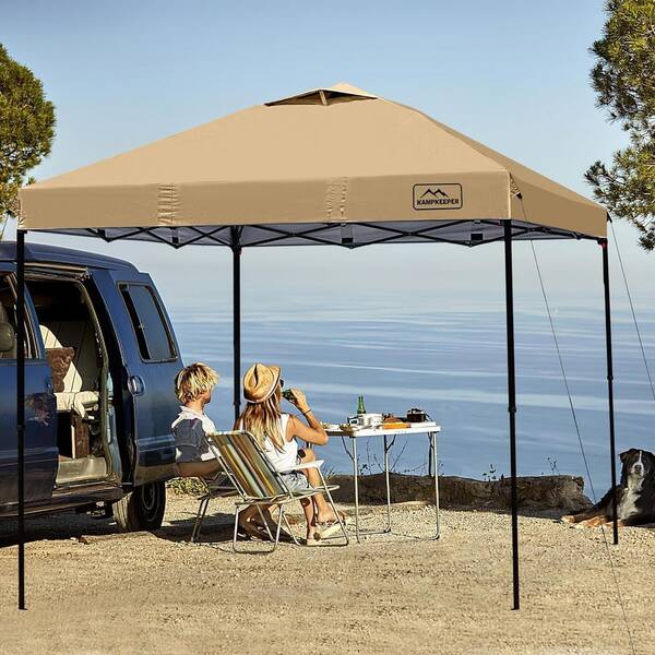 10 ft. x 10 ft. Pop Up Instant Portable Canopy Tent with 3