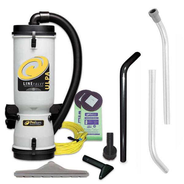 ProTeam LineVacer ULPA 10 qt. Backpack Vac with High Filtration Tool Kit