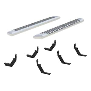 AdvantEDGE Chrome Aluminum 75-Inch Truck Running Boards, Select Chevrolet Colorado, GMC Canyon