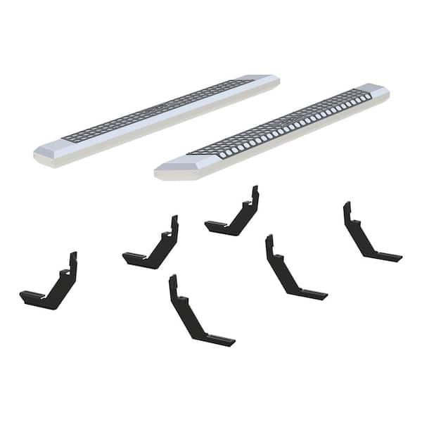 Aries AdvantEDGE Chrome Aluminum 75-Inch Truck Running Boards, Select Chevrolet Colorado, GMC Canyon