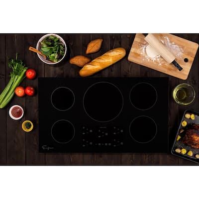 Black - 36 in. - Electric Cooktops - Cooktops - The Home Depot