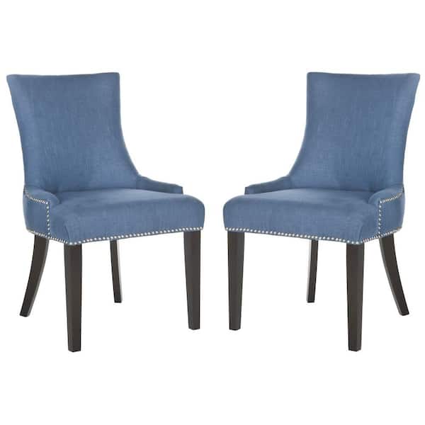 SAFAVIEH Lester Blue Dining Chair (Set of 2)