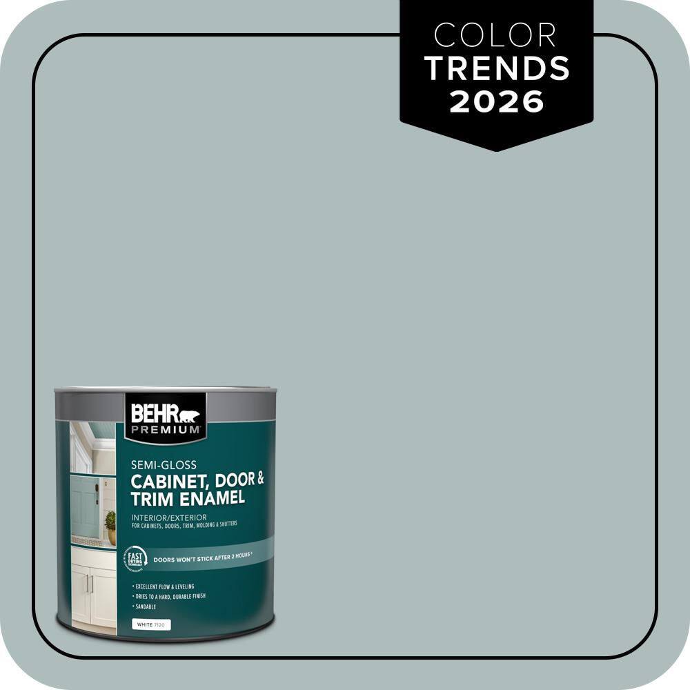 1 qt. #HDC-CT-26 Watery Semi-Gloss Enamel Interior/Exterior Cabinet, Door & Trim Paint price history on PriceWatchPro