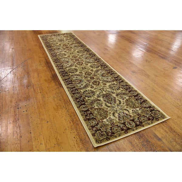 Voyage Asheville Ivory 2' 7 x 10' 0 Runner Rug