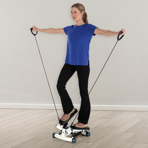 Stepper Fitness Kayman – Appareil De Sport Gris, Usage Maison, Charge Max 150 Kg