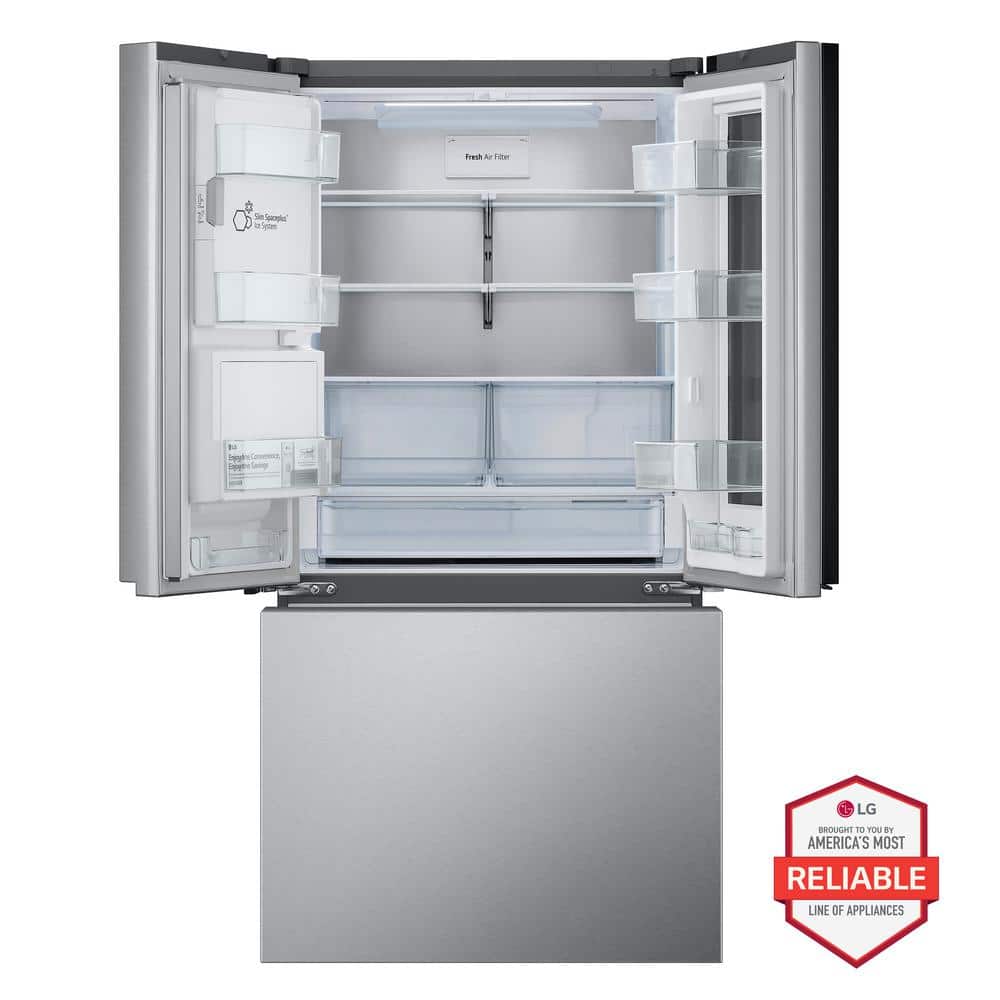LG 26 Cu. Ft. Stainless Steel Smart French Door Refrigerator