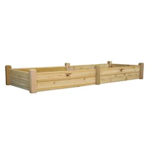 Unfinished Gronomics EGB 18-34 18-Inch by 34-Inch by 32-Inch Elevated Garden Bed 