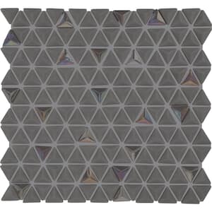 Starcastle Stardust 12 in. x 11 in. Glass Triangle Mosaic Tile (847.44 sq. ft./Pallet)