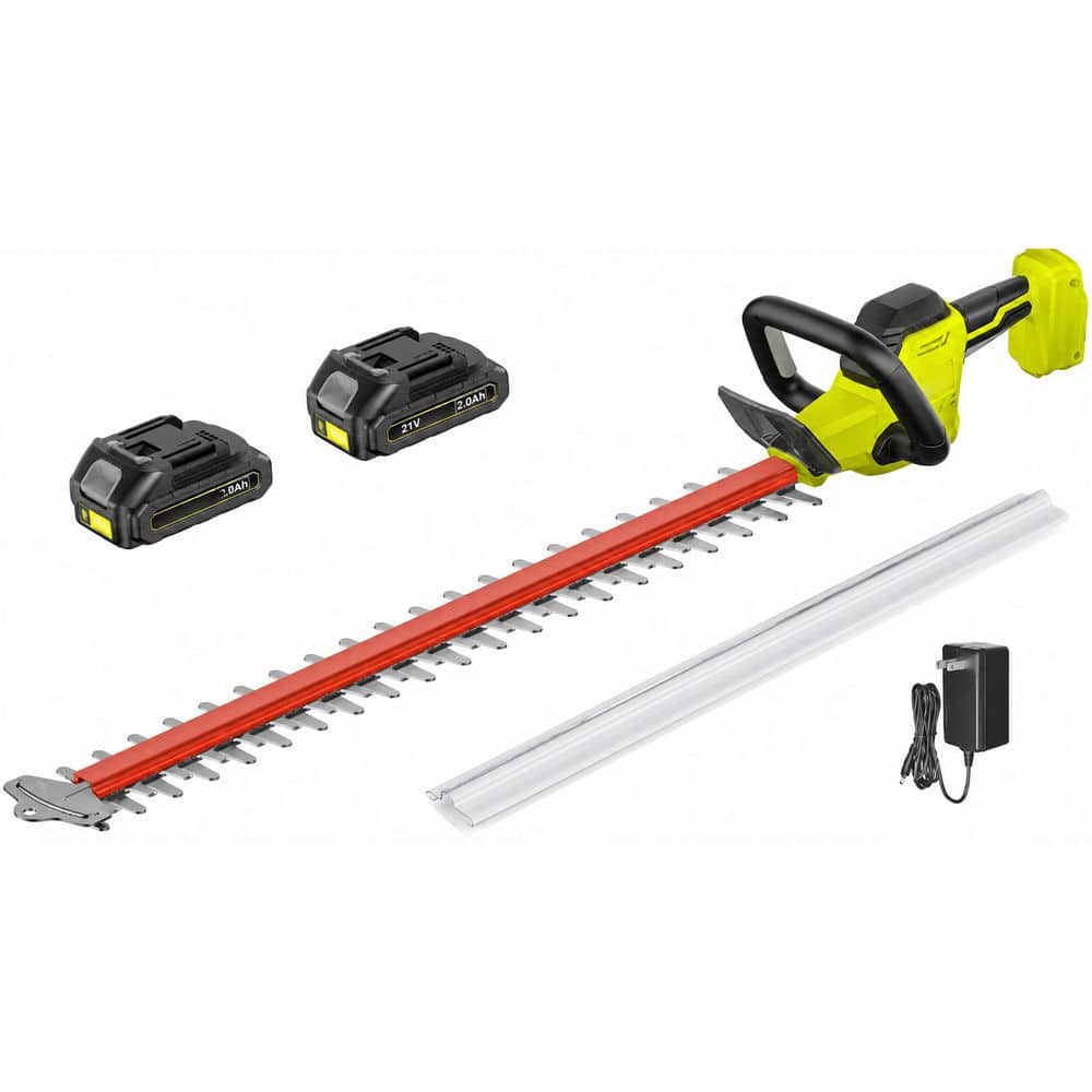 22 in. Cordless Hedge Trimmer with 22 in. Dual-Action Steel Blade, Lightweight Lime Green Handheld Tool price history on PriceWatchPro