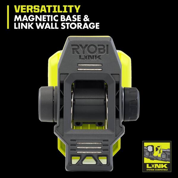 RYOBI USB Lithium Magnetic Clamp Light Kit w/ 2.0 Ah Battery