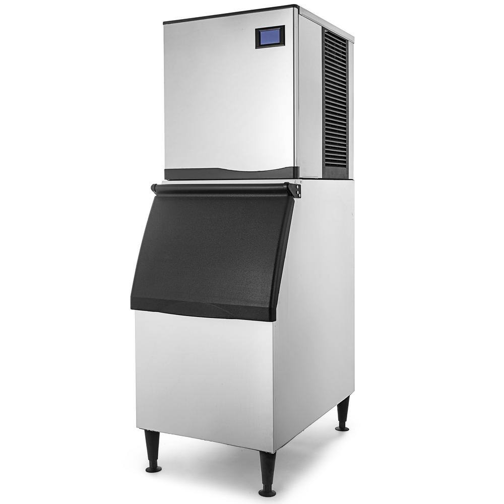 VEVOR 110V Freestanding Commercial Ice Maker 350 lb./24 H 300 lb. Large