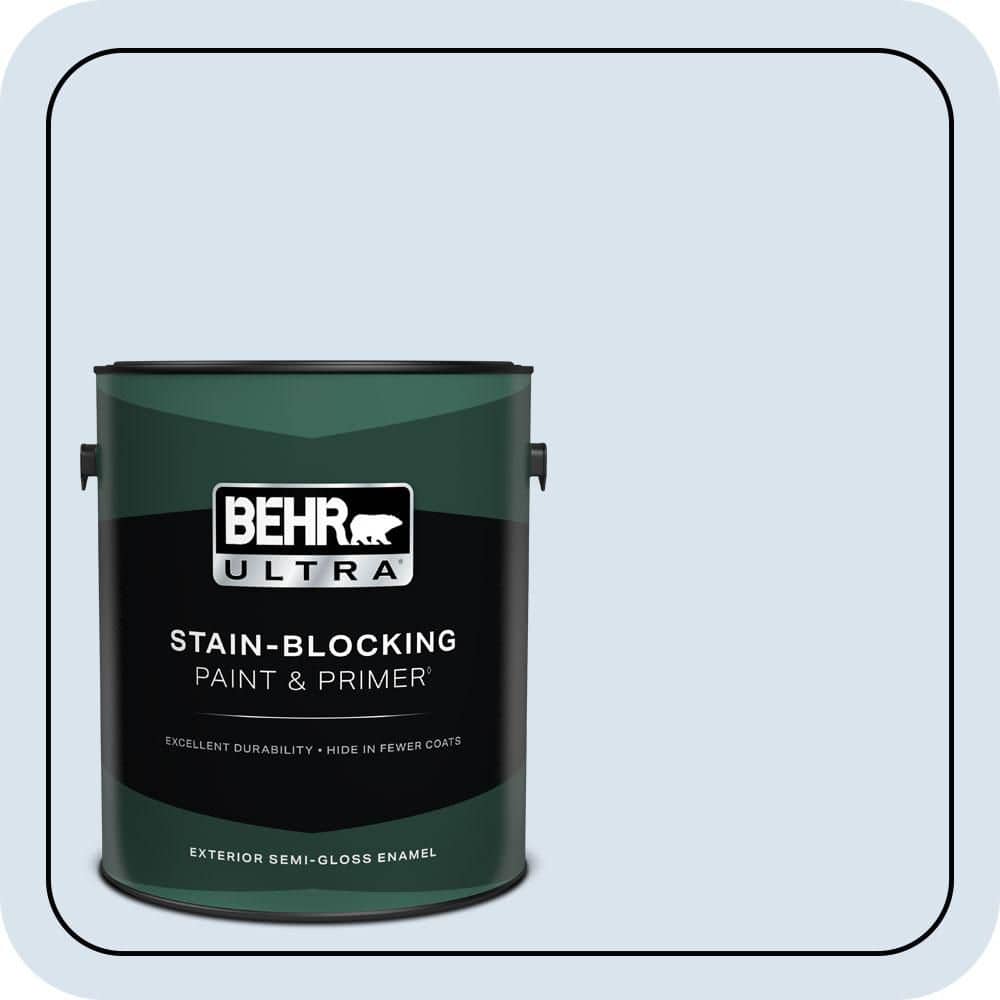 1 gal. #590C-2 Ocean Air Semi-Gloss Enamel Exterior Paint & Primer price history on PriceWatchPro