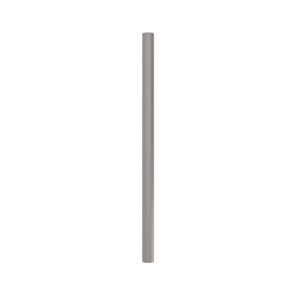 Satin Nickel 7-9/16 inch Modern Cabinet Drawer Pull