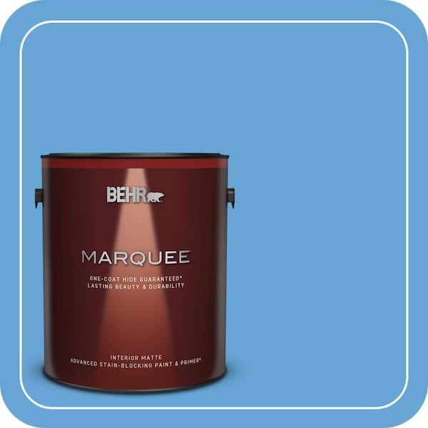 BEHR MARQUEE 1 gal. #560B-5 Ocean Tropic Matte Interior Paint & Primer