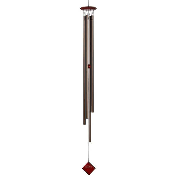 WOODSTOCK CHIMES Encore Collection, Chimes of Saturn, 47 in. Bronze Wind Chime DCB47