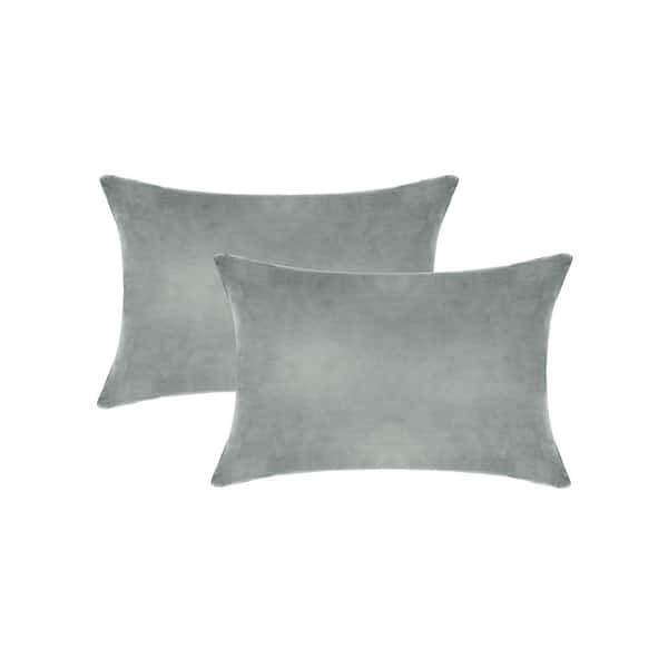 A1 Home Collections A1HC Hypoallergenic Down Alternative Filled 12 in. x 20 in. Throw Pillow Insert (Set of 2)