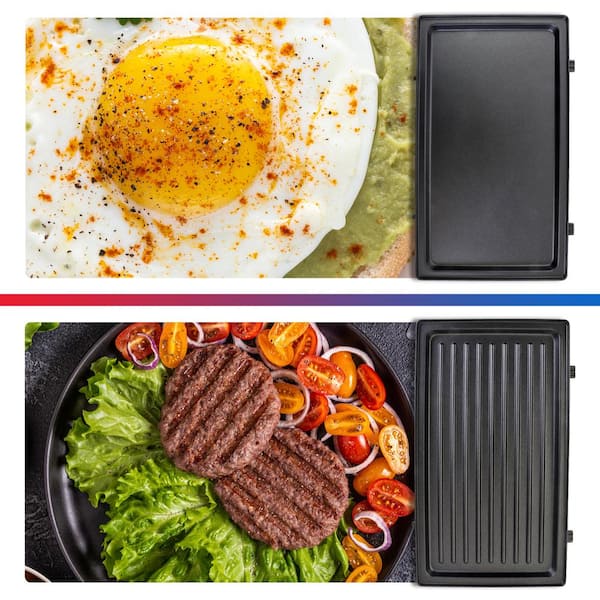 4-In-1 Grill, Waffle Maker, Sandwich Press & Griddle