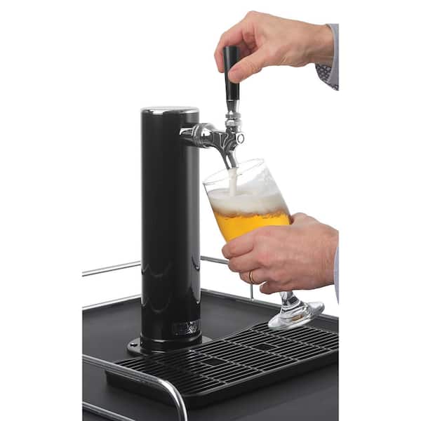Spotless Steel Home Beer Kegerator Beer Dispenser Danby Single Tap 5.2 Cubic Ft