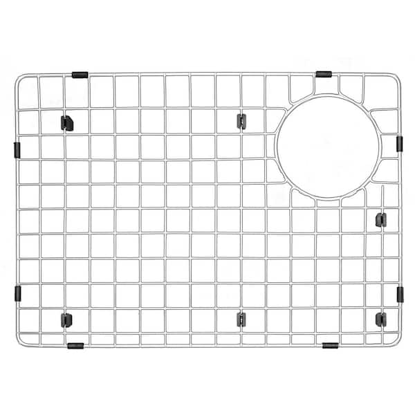 Karran 19-1/2 in. x 14 in. Stainless Steel Bottom Grid Fits QT-671, QU-671