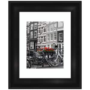 Grand Black Narrow Picture Frame Opening Size 11 x 14 in. (Matted To 8 x 10 in.)