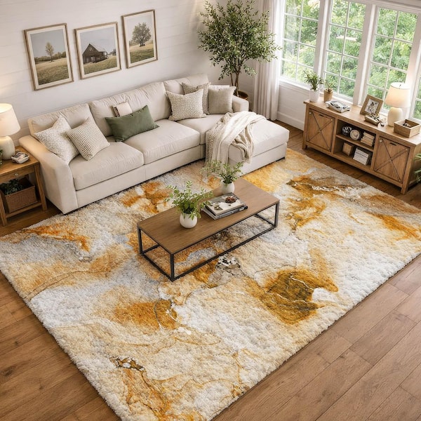 Addison Rugs Dream Shag Premium Machine Washable Abstract ADS526