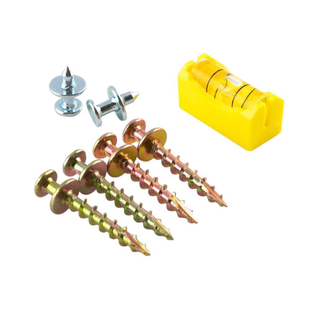 250 Pcs Small Screw Hooks 1/2'' Kit Screw Lights Hooks DIY Jewelry Hooks 5  Color