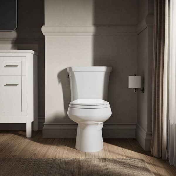 Kohler 温水洗浄便座 KOHLER Wellworth 12 in. Rough In 2-Piece 1.1 GPF Dual Flush