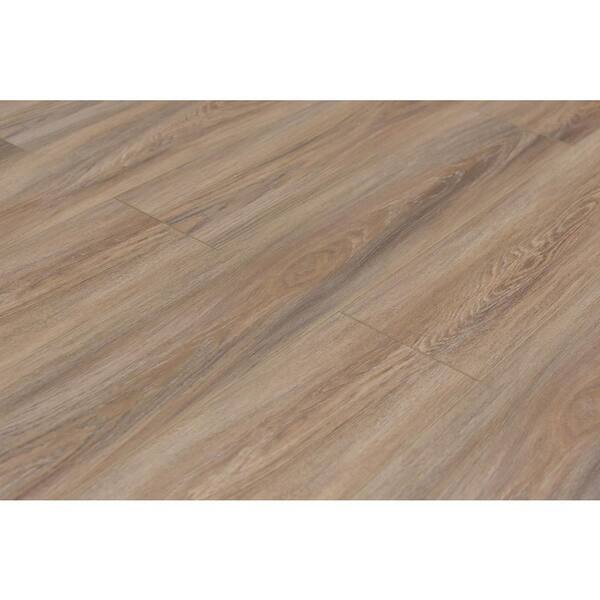 7" Beige White Ash LVT Flooring