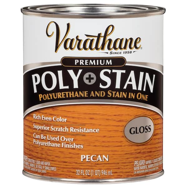 Varathane 1 Qt. Clear Gloss Oil-Based Interior Polyurethane (2-Pack)