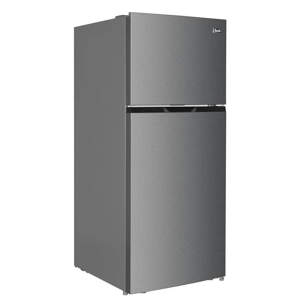 Avanti Frost-Free Apartment Size Refrigerator, 17.6 cu ft, in Stainless Steel, Silver