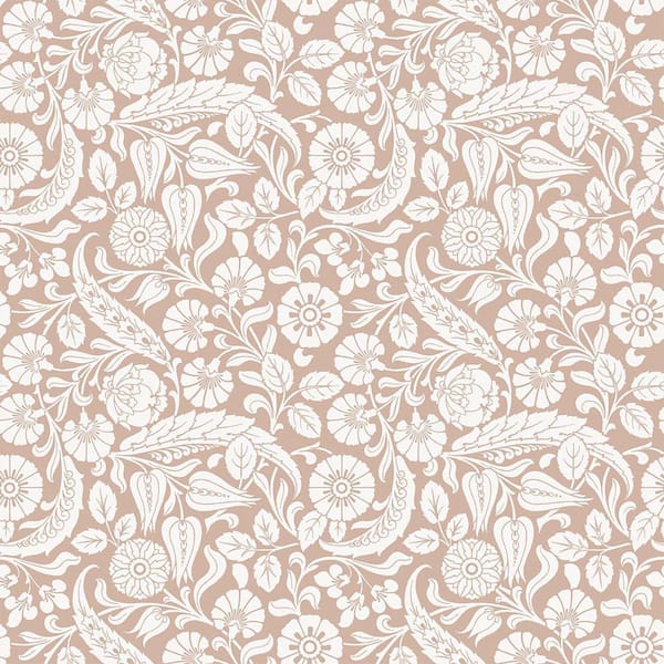 ESTA Home Cordelia Pink Baroque Blooms Wallpaper