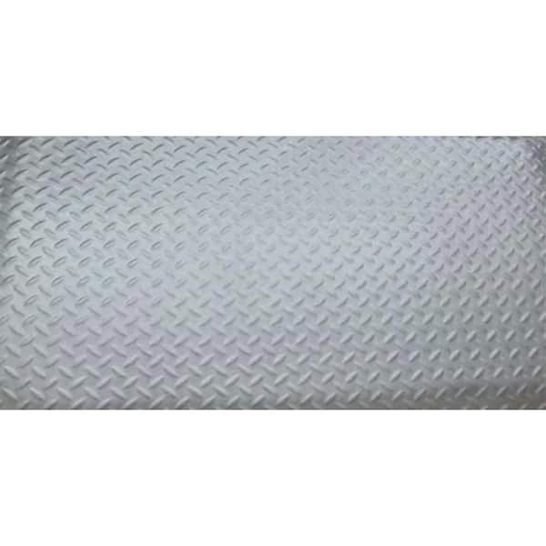 Mohawk Home Footlover Diamond Gray 36 in. x 48 in. Vinyl Indoor/Outdoor Anti Fatigue Mat