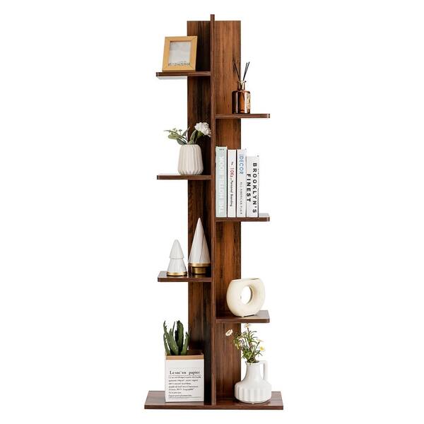 Costway Open Concept Plant Display Shelf Rack Storage Holder Golden Color, How To Build A 9 Cube Bookcase In Autocad