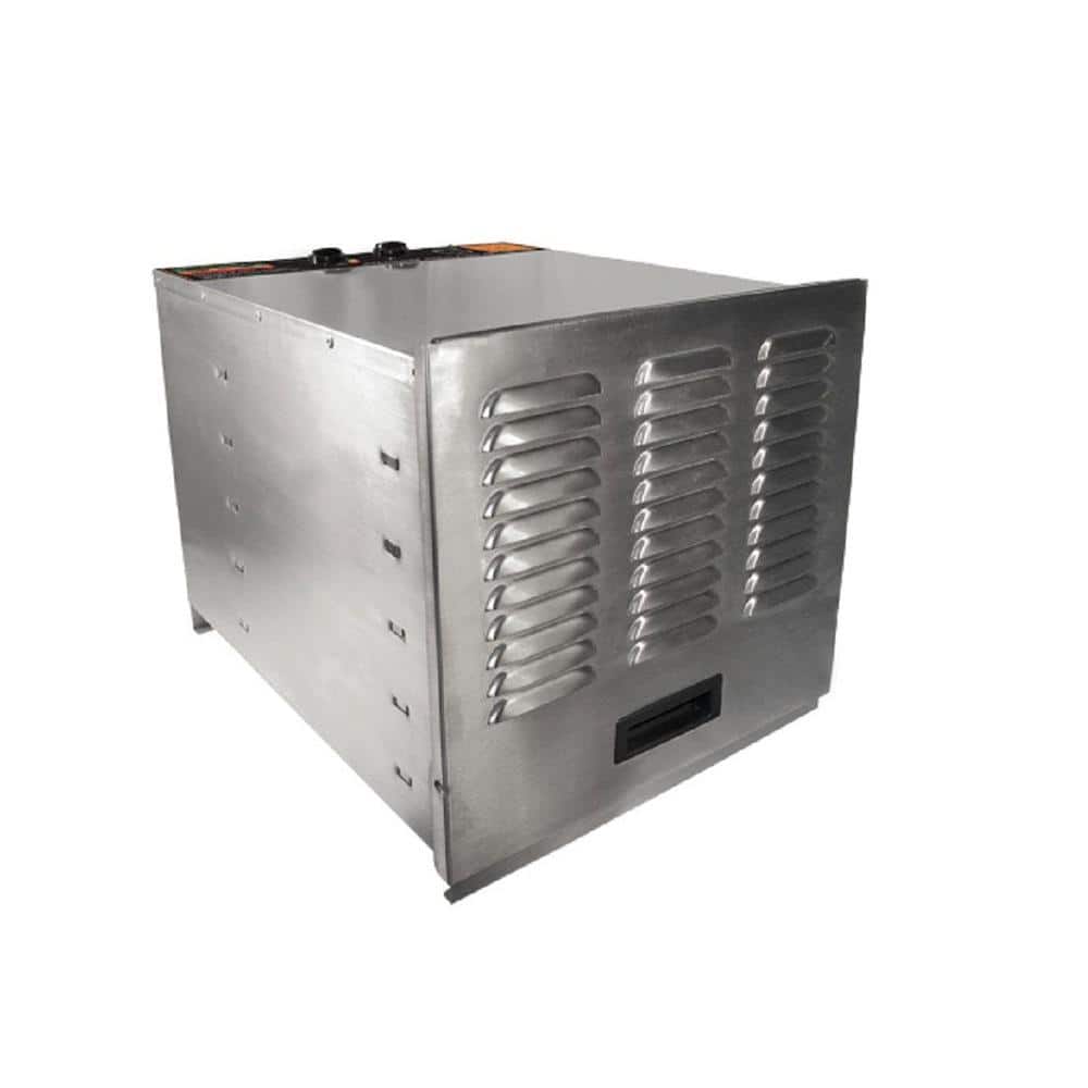 Weston Pro 1000 Stainless Steel 10-Tray Food Dehydrator, Silver