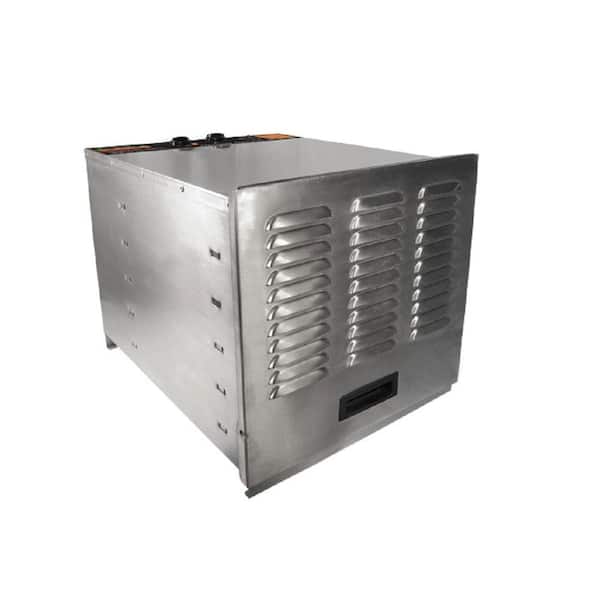 Weston 28-0501-W Steel Alloy 24-Rack Food Dehydrator with Glass Door - 1600W