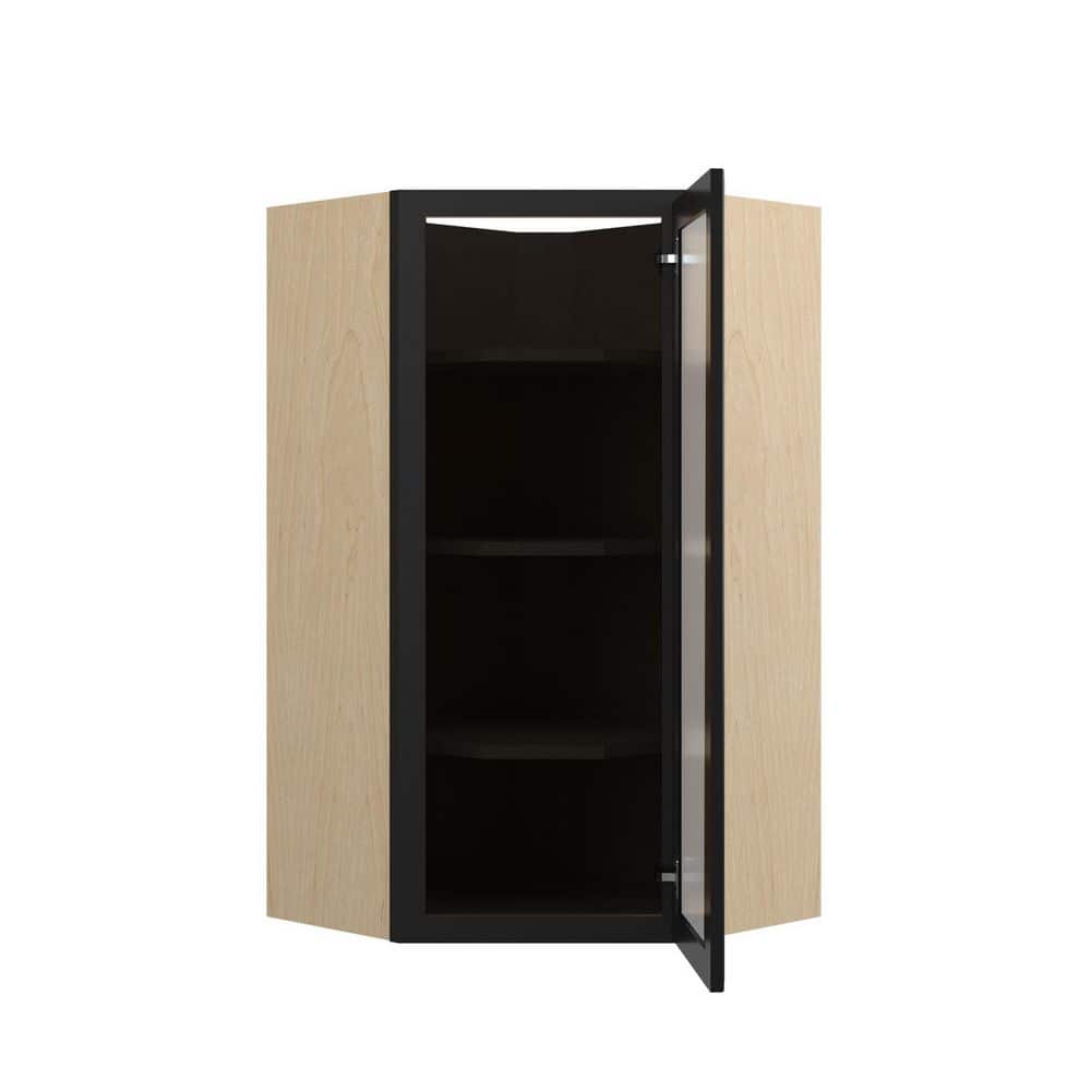 Belle Haven Recessed 24 in. W x 42 in. H x 12 in. D in Driftwood Ply Assembled Glass Door with Fin Int Corner Diagonal price history on PriceWatchPro